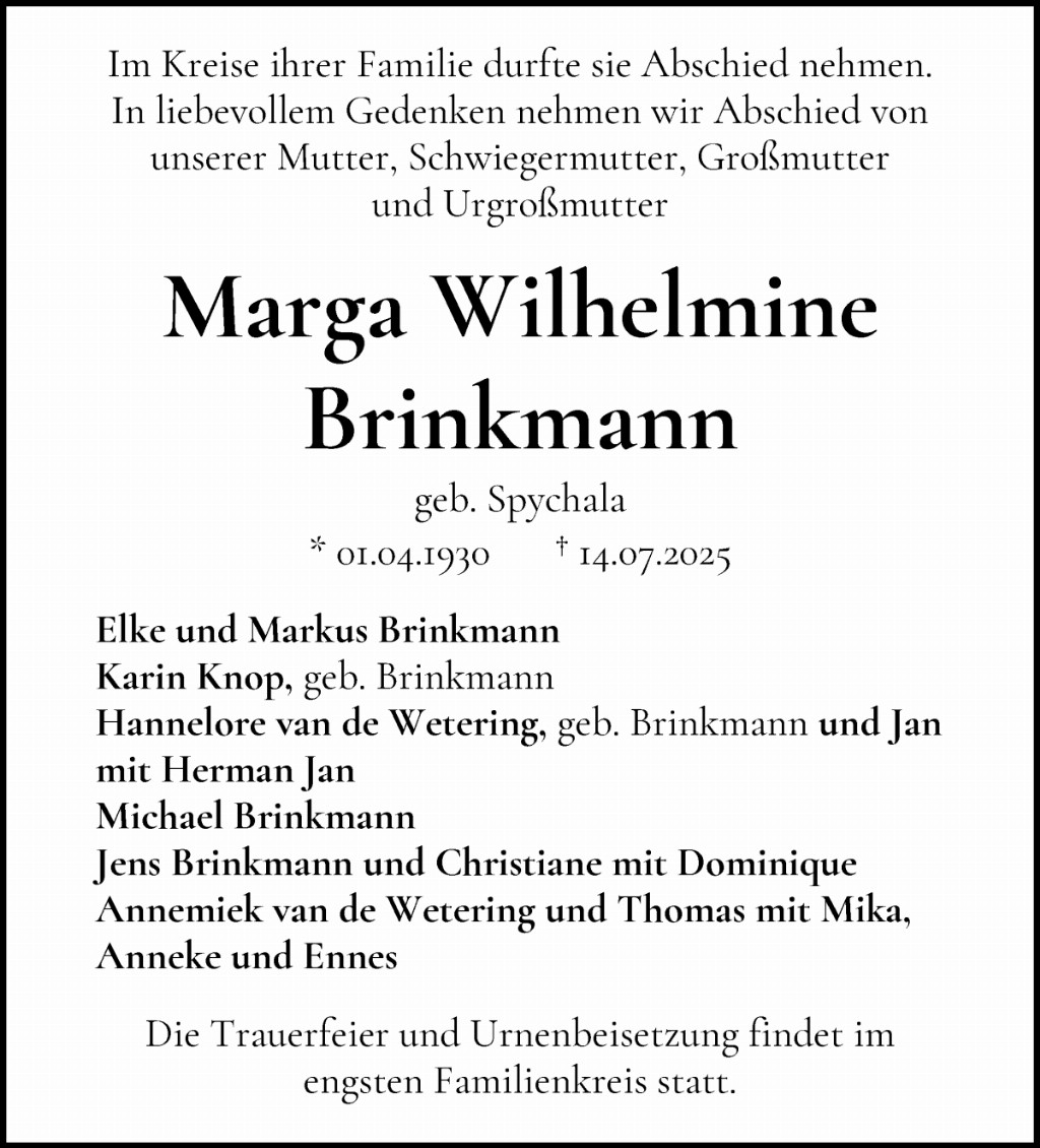 Marga Brinkmann