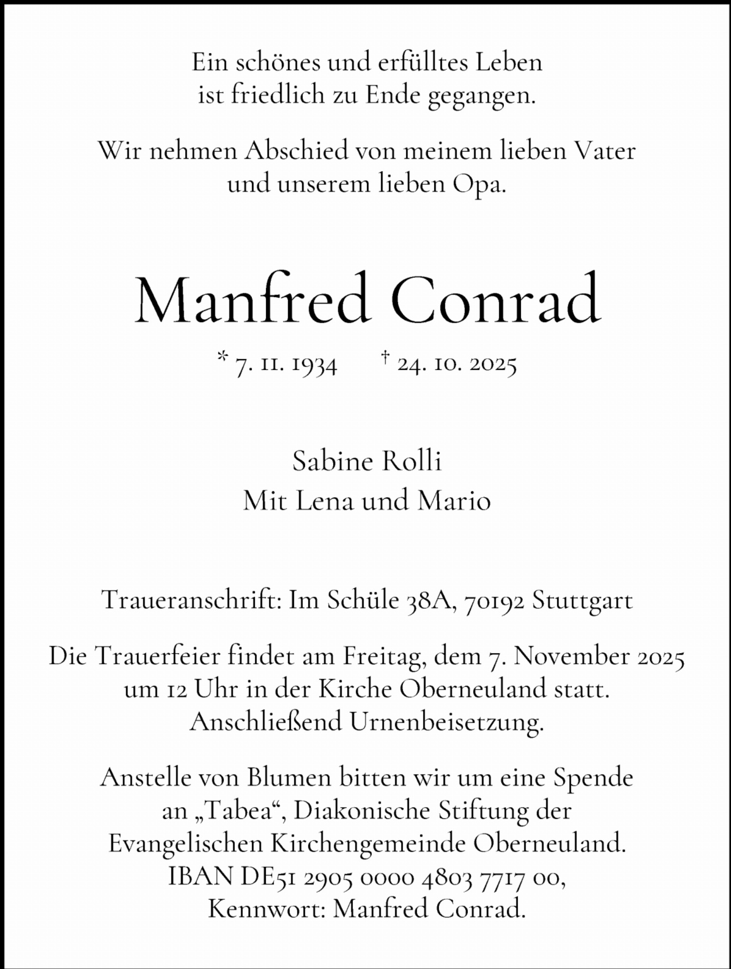 Manfred Conrad