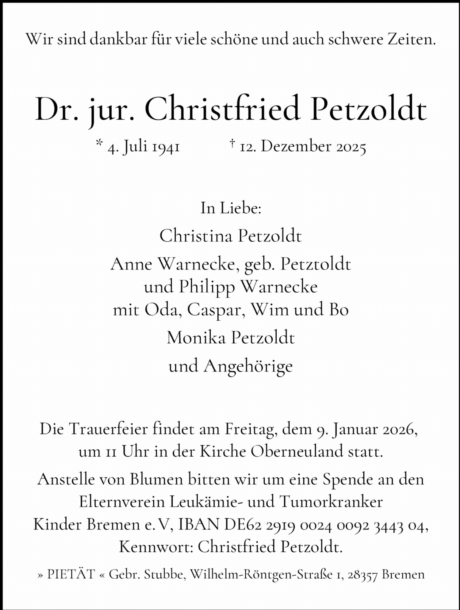 Christfried Petzoldt